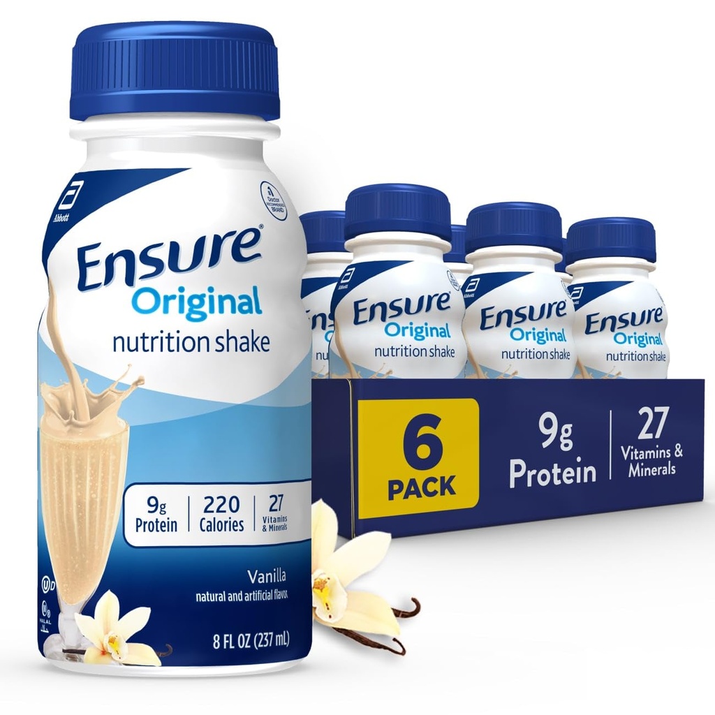 Zajistit původní Vanilla Nutrition Shake 124; Jídelní náhrada Shake 124; 6 Pack