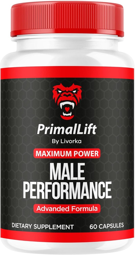 Primal Lift, Primal Lift pro muže, Primal Lift Kapsle, Primal Lift Pills, Primal Lift Dodatek, PrimalLift All Natural Support, Primal Lift Advanced Formule, 60 Kapsle pro 1 měsíc