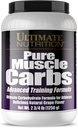 Ultimate Nutrition Čisté svalové sacharidy - Komplexní karbohydrát prášek pro trvalou energii - No Fat, No Cholesterol-Kalorie pro svalové gainers a athletes, Grape, 2.75 Litry