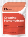 Mikro ingredience Creatin Monohydrát Prášek 1 kg (2.2 Lbs), 5000mg per Serv, Mikronizovaný Creatin prášek, bez příchutí, No Filler, Keto & Vegan, Easy Disolute, Pre Workout pro ženy a muže *