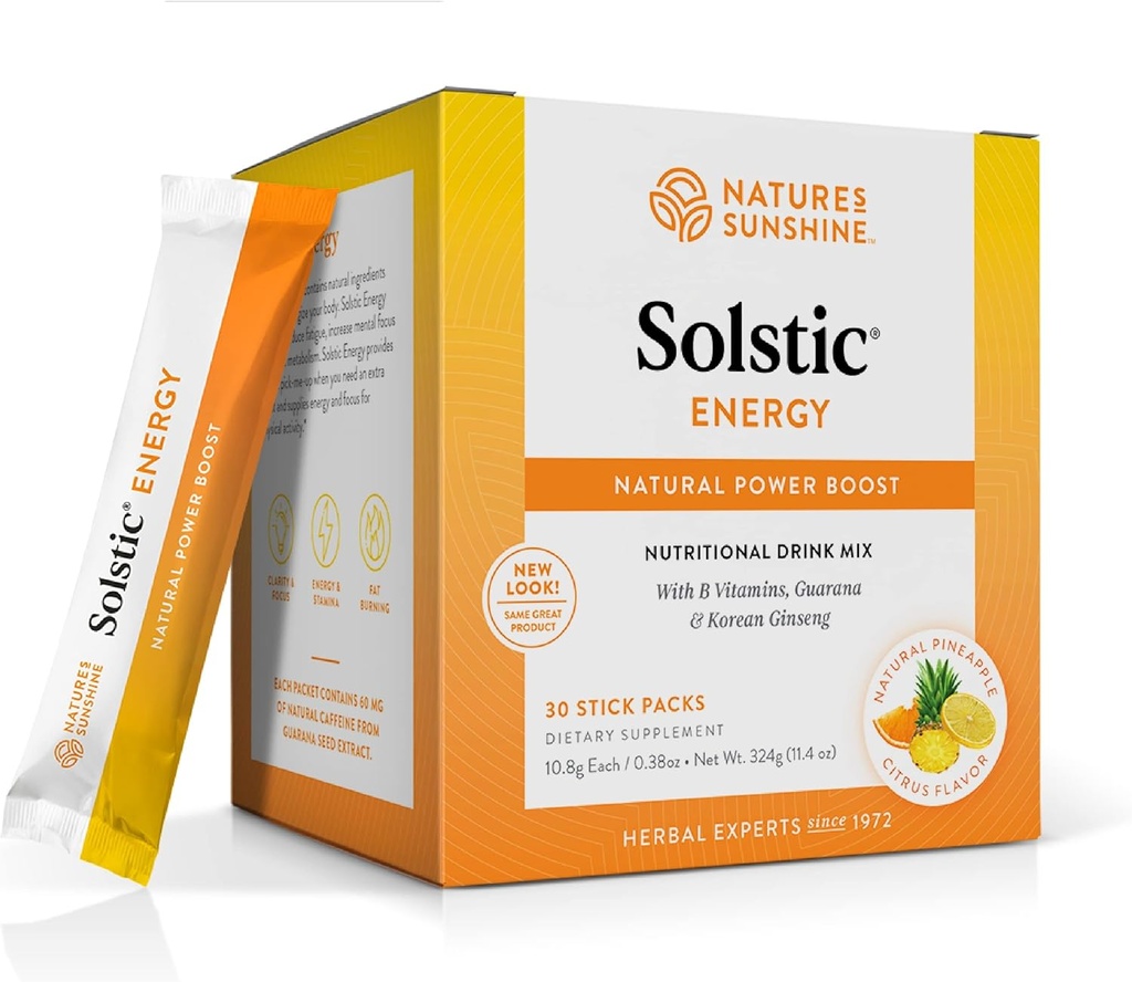 Příroda slunce Solstic Energy, 0.14 Ounce each, 30 Count (balení po 1)