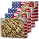 4 Boxy ručně vybrané americké ženšen Root- malý ocas (4oz / Box) Zvyšuje imunitu těla, energii a Staminu pro muže a ženy (16 Oz. (4))