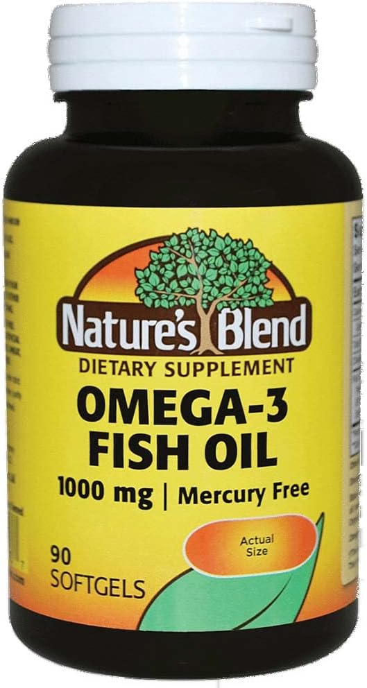 Přírodní směs Omega-3 1000mg - 90 Softgels, balení po 2 ks