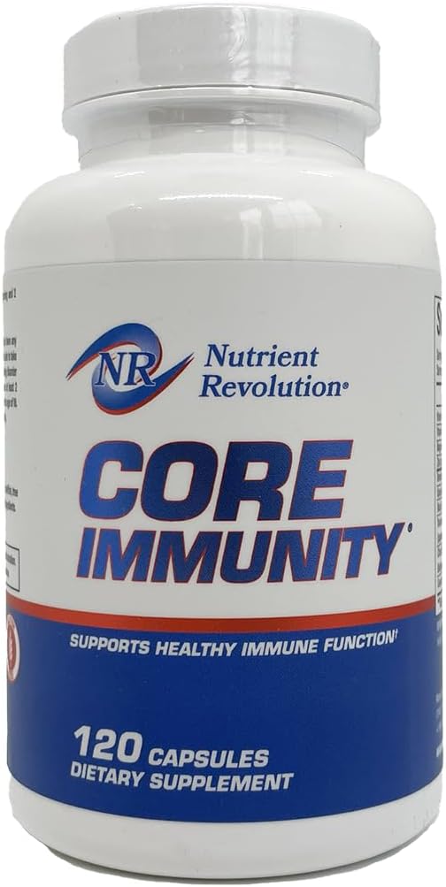 CORE Imunity - Imunitní doplněk zdraví - Denní imunitní booster & Multivitamin - Quercetin & Bromelain - Antioxidant & Free Radical Protection - 120 ct.