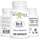 Bio Tech Vitamin D Kapsle 53191024401 1 Lahev, 100 per Lahvička