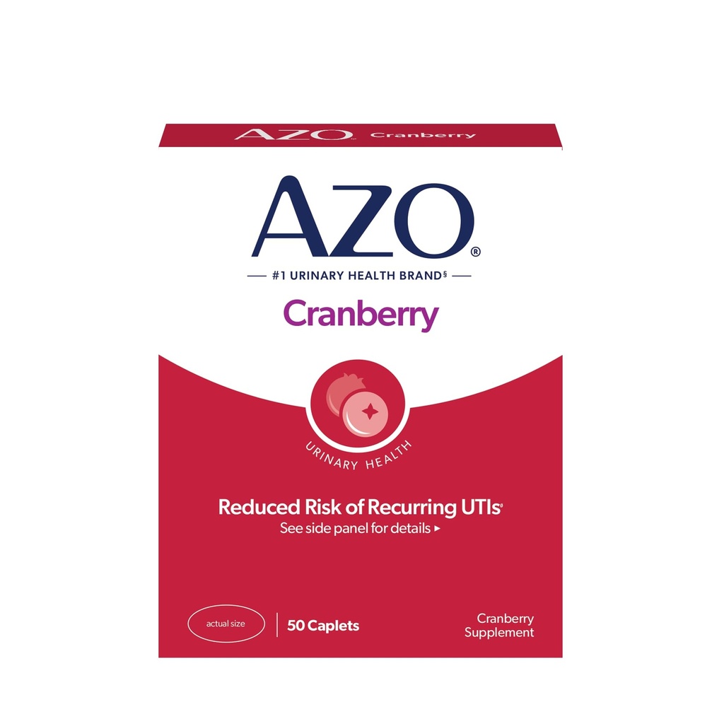 AZO Cranberry pilulky pro močové trakt Zdraví pro ženy a muže, Dospělý Cranberry Dodatek, Sugar- free, Non- GMO, 50 Softgel Kapsle