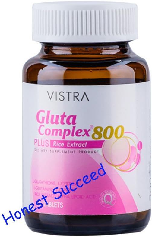 Vistra Gluta Complex 800 Plus Rice Extract 60 tobolek. (Čestný úspěch)
