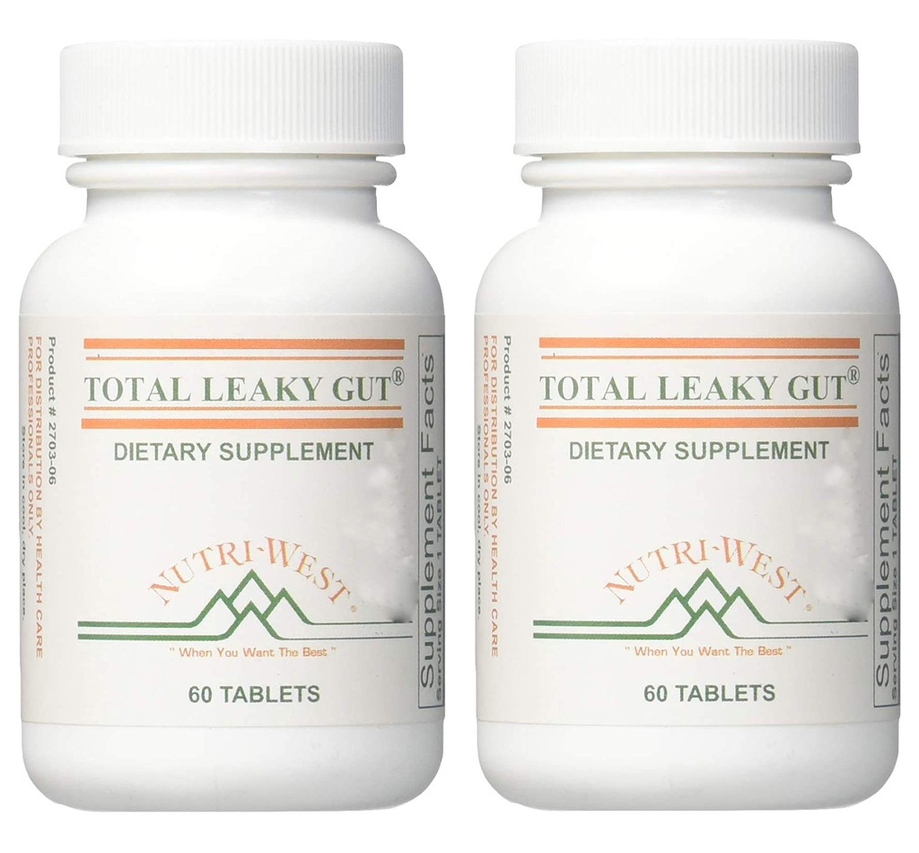 Nutrice- West - Total Leaky Gut 60 (2 balení)
