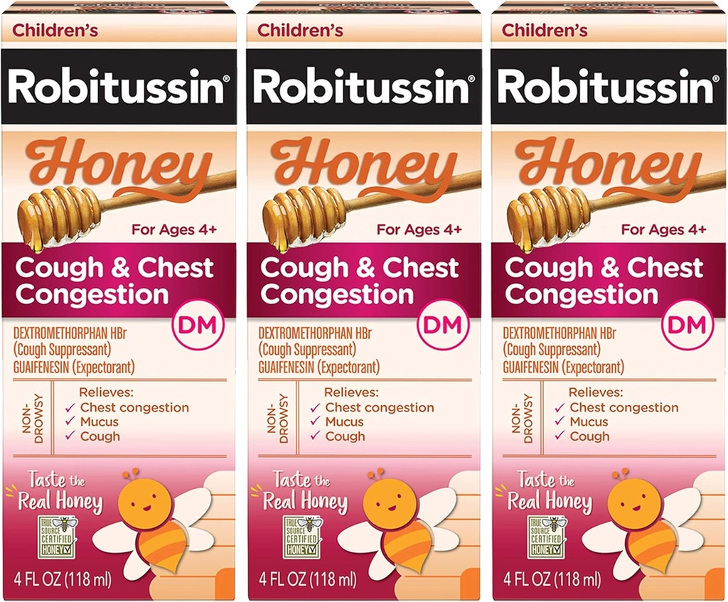 Robitussin dětský med kašel & hrudník Congestion DM
