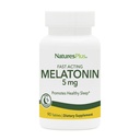 Natures Plus Melatonin 5 mg - 90 Fast- acting Tablet - Vegan, gluten Free - 90 Služeb
