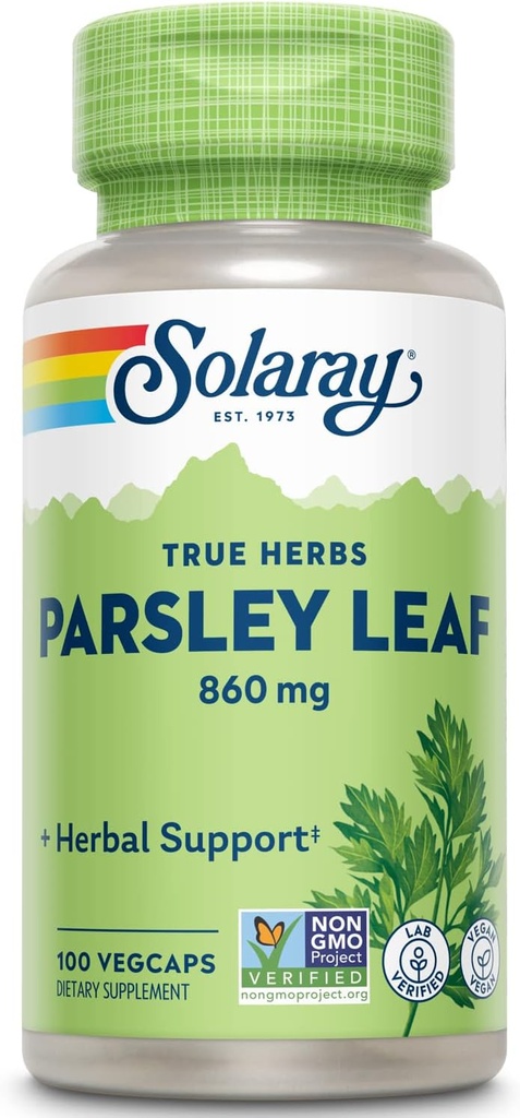 SOLARAY Petržel Kapsle, 860 mg Př