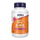 Nyní Potraviny Doplňky, Vitamin E- 400 IU D- Alpha Tocoferyl, Suchý, Antioxidant Protection *, 100 Veg Kapsle