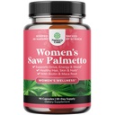 Extra Saw Palmetto pro ženy 500mg - DHT Block pro ženy 30- denní zásoba - Vlasové vitamíny pro vlasové ztráty doplněk - Čisté Saw Palmetto Extract Kapsle s Maca Root & Biotin - 90 Kapsle