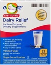 Vyrovnejte rychle působící mléčná reliéf laktáza enzym doplněk stravy Vanilla Flavor žvýkací tablety 32 Počet (balení po 1) + CreativeAndBundle Nálepka