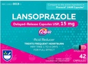 Rite Aid Lansoprazol 15mg - 42 Kapsle, Reducer kyseliny opožděné Kapsle USP, Relief z popálení srdce a reflux kyseliny, až 24 hodin léčby