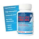 Rawleigh Premium Red Krill Oil: 60 Non- GMO Softgels, 1000mg Euphasia Superba Oil na den, Bohatá v Choline, Fosfolipidy, Astaxanthin, EPA & DHA Omega33 Mastné kyseliny, pro srdce, Spojky, Brain Health