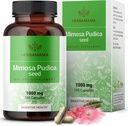 HERBAMAMA Mimosa Pudica Seed Kapsle - 1000mg Mimosa Pudica Extract Powder for Digestive Cleanse & Detox - Vegan, Non- GMO Digestive Supplement Supplement, 100 Caps