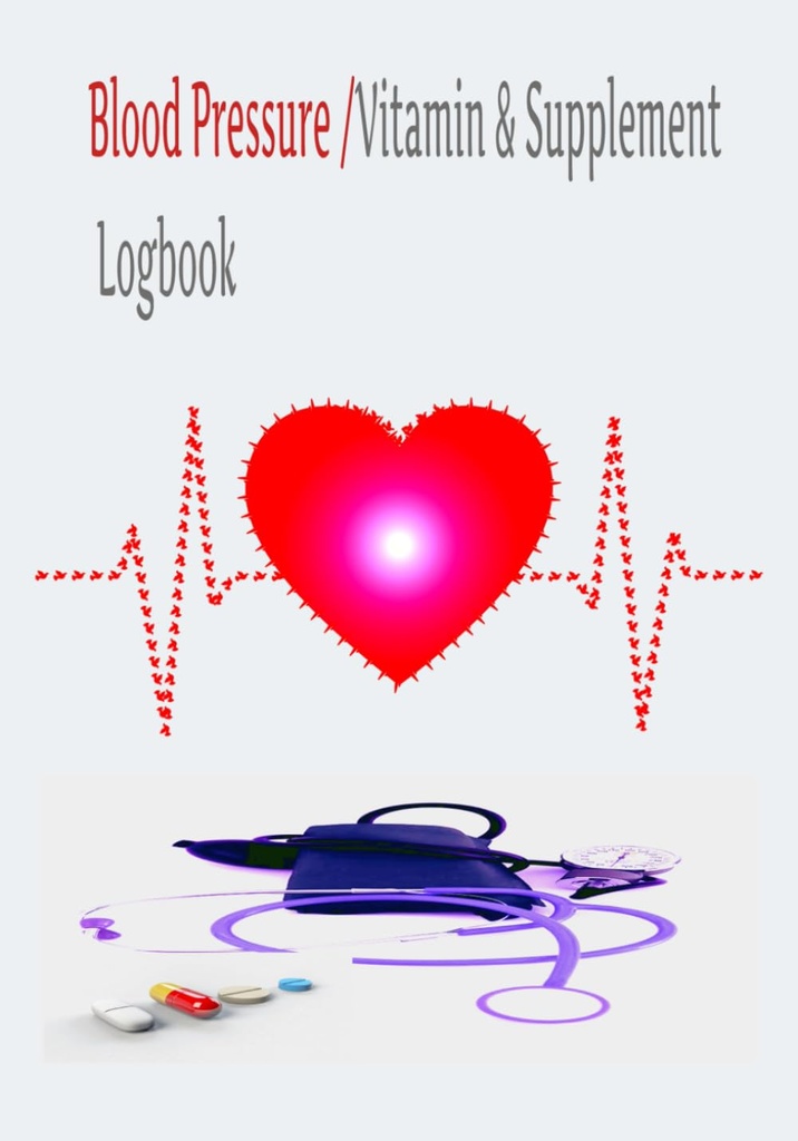 Krevní tlak / vitamín a dodatek Logbook