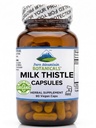 Čisté horské Botanikálie Thistle Kapsle - 90 Kosher Vegan Caps s organickými mléčnými Thistles a Potent Silymarin Extract
