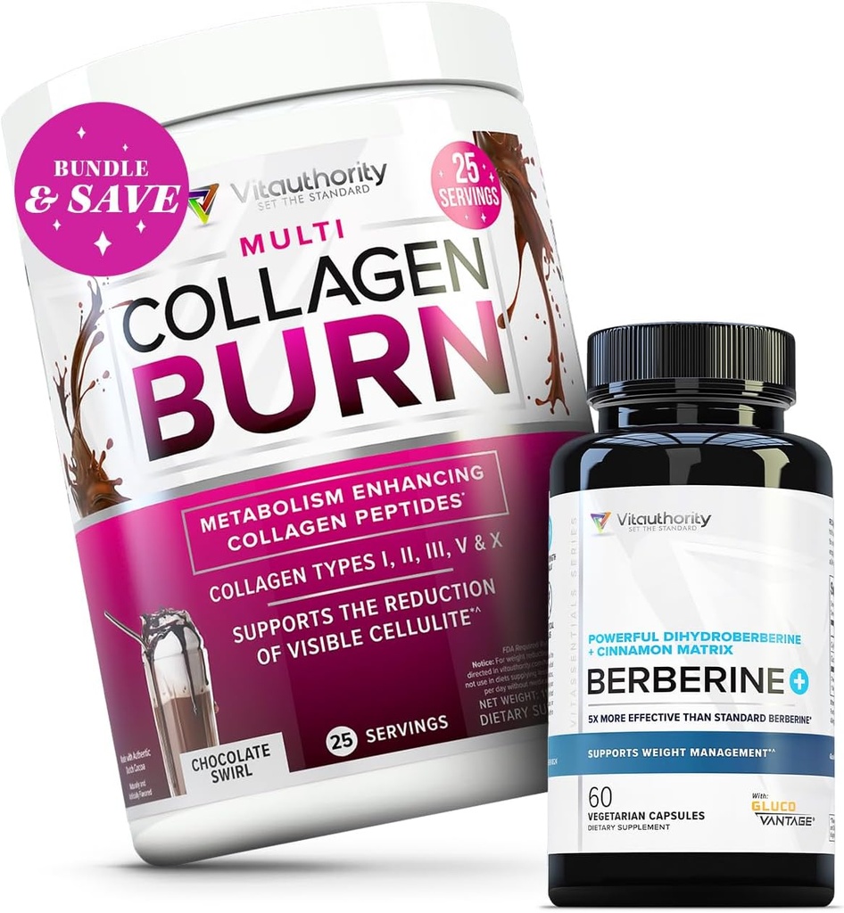 Vitautority Multi kolagen Burn čokoláda a Berberine