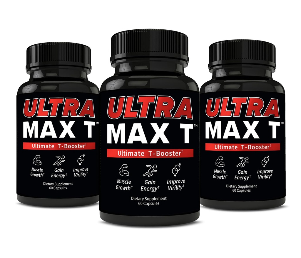 Andro400 UltraMax T - Advanced Testosteron Support for Men & Women - Tongkat Ali 200: 1, D- aspartická kyselina, Garcinia Cambogia, ForsLean ® - 180 Kapsle, 90- denní zásobování