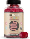TruHeight Kids Prebiotic & Probiotic Gummies Ages 2 + (Strawberry Flavor) Toddlers & Kids All Natural Gut Health, Digestive Enzymes & Zácpa Relief Supplement - Pediatric Doporučené vitamíny
