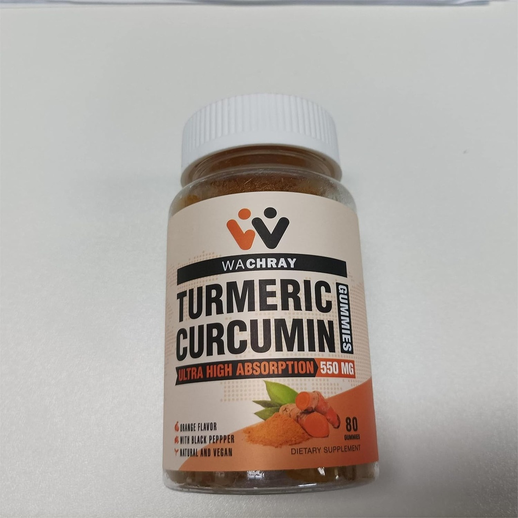 Turmerické kurkumin Gummies Organic 1 Pack B27