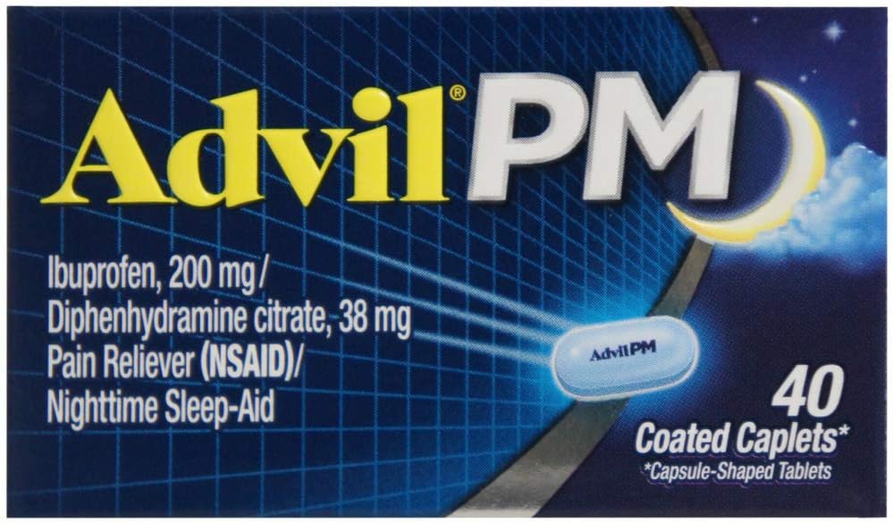 Advil PM 200 mg potahované tobolky 40 ea (balení po 6)
