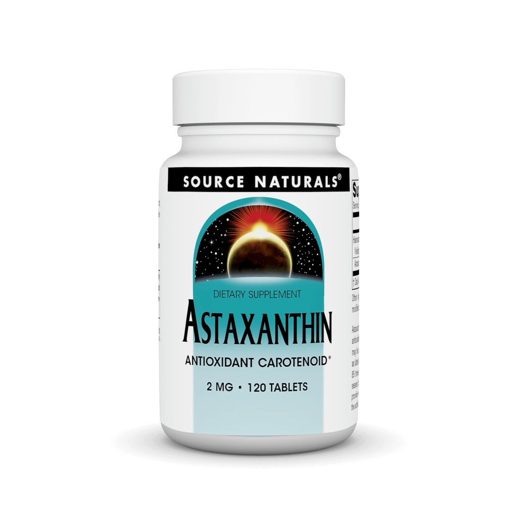 Zdroj Naturals Astaxanthin, Antioxidant Carotenoid *, 2mg - 120 tablet