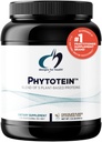 Designs for Health Phytotein Vegan Protein Powder - 20g Organic Rice, Sacha Inchi, Dýně Seed, Slunečnicová semena & Pea Protein Powder Blend - Creamy Texture, Chocolate Plant Protein (510g)