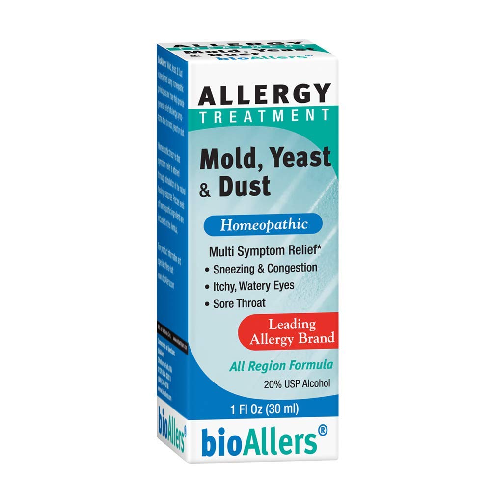 NaturalCare by bioAllers Alergie Léčba Homeopatická Formule může pomoci zmírnit podráždění, zácpa, svědění, vyrážky a vodní oči 1 Fl Oz (371400702017)