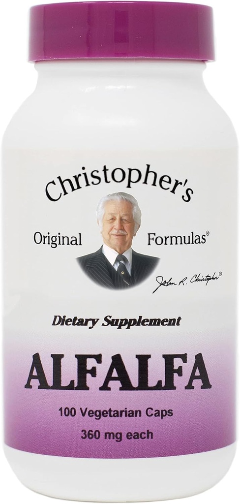 Christopher 's Original Installas Single Herb Alfalfa - 100 vcaps, (Dr.