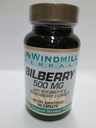 Větrný mlýn Bilberry 500 Mg Kapsle podporuje normální vidění - 60 Ea