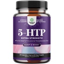 5 HTP doplněk 5-Hydroxytryptofan - 5HTP 100mg na Serving Gentle Herbal Sleep and Mood Enhancer - 5-HTP 100 mg na Serving Mood Supplement and Sleep Support Capsules from Griffonia Simplicifolia