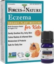 Síla přírody Ekzém Control pro děti, Citlivé, suché a ltchy kůže Relief, Steroid- Free péče o pleť Flare- Ups, Ekzém Léčba pro děti, Organická homeopatická medicína, Fast- acting, 0.17 FL OZ