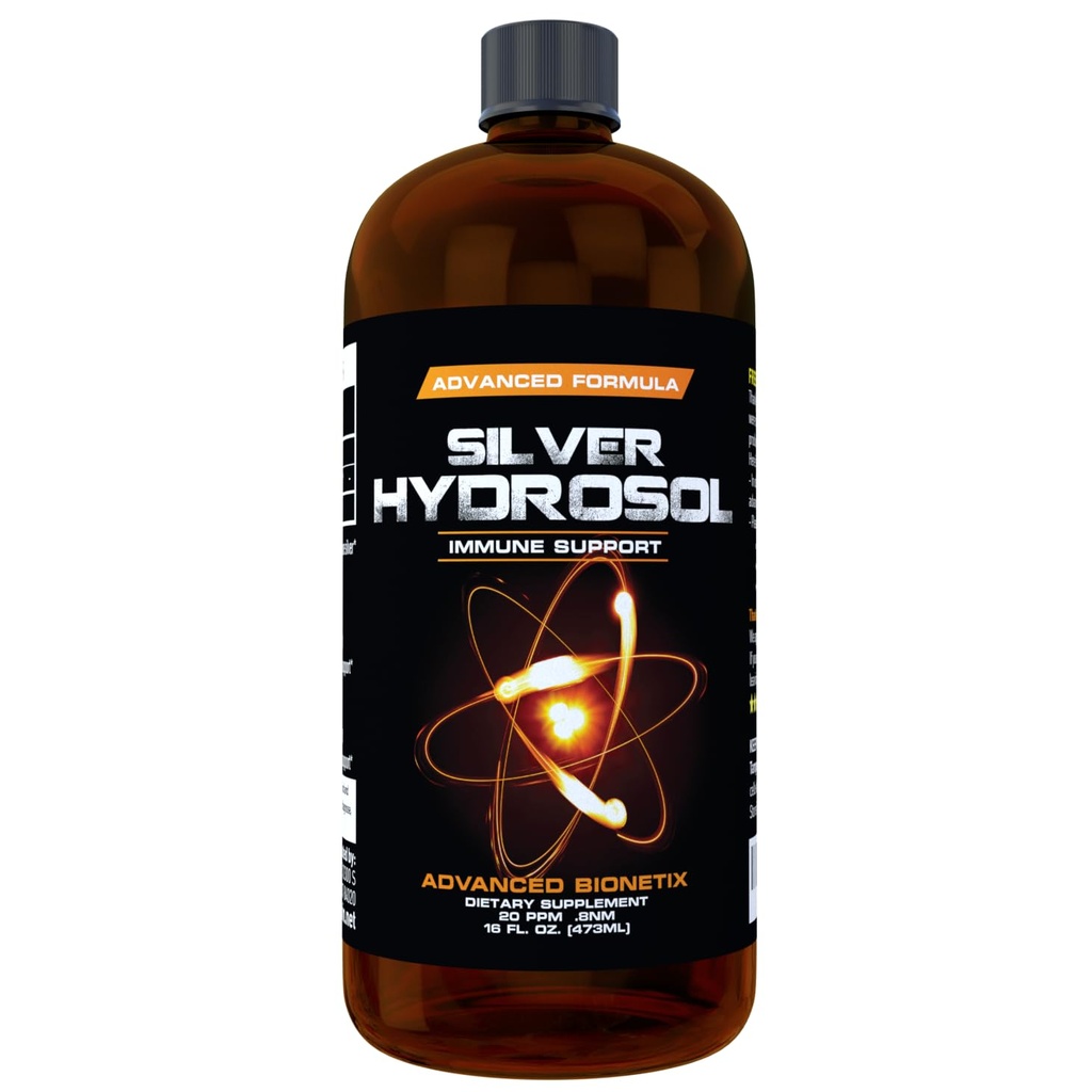 Doporučený lékař 16 oz Advanced Bionetix Koloidní Silver Hydrosol, Všechny přírodní & Promotes Zdravý imunitní systém. Koloidní stříbro, které opravdu funguje!
