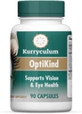 OptiKind Vision Support Eye Vitamíny, 90 Kapsle, Eye Health Formule s Lutein pro oči a Glutathione