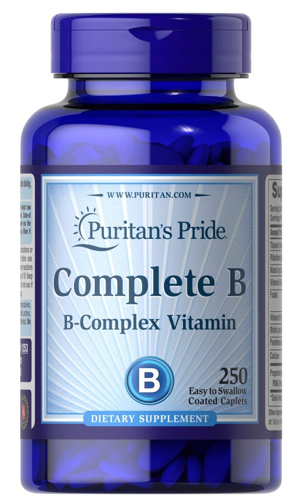 Puritan je hrdost kompletní B (vitamin B komplex)