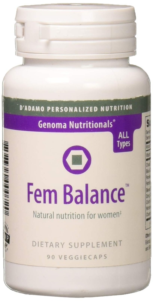 D 'Adamo Personalised Nutrition Fembalance, 90 Count