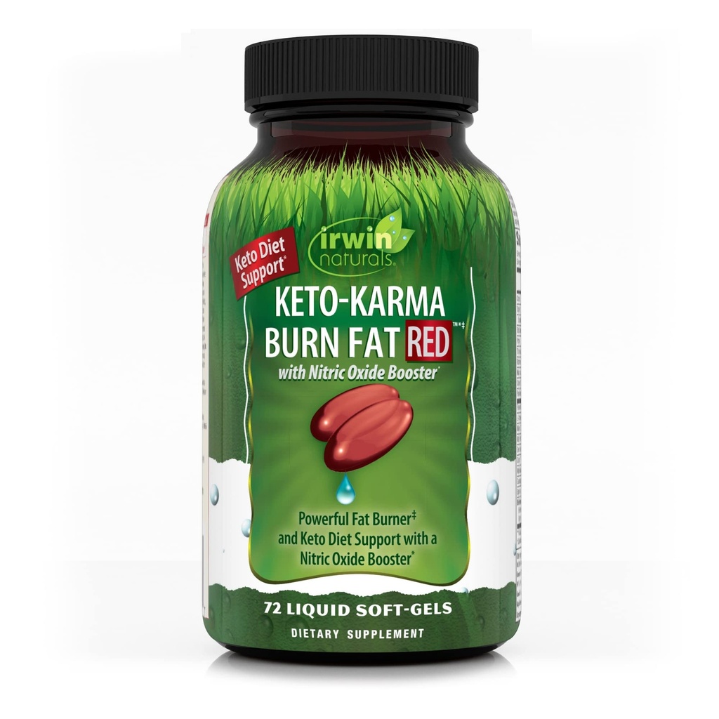Irwin Naturals Keto- Karma Burn Fat Red 72 Sgels