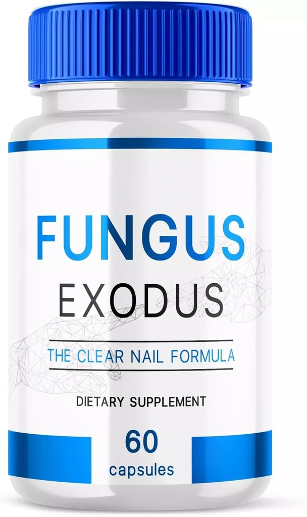 Fungus Exodus Prášky Clear Nail Formule, Fungus Nails Probiotic (60 Kapsle)