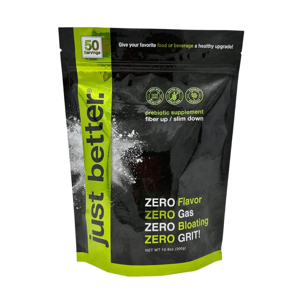 Prebiotický doplněk vlákna pro zdravé Gut current 124; Vláknitý prášek s nulovou zrnitou nulovou chutí a bez floating nebo plyn current 124; Feel Full Faster 124; Keto Non- GMO gluten zdarma Vegan 50 Služeb