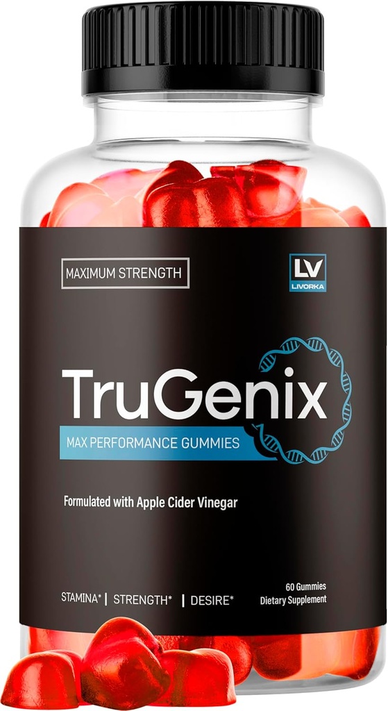 TruGenix Gummies, TruGenix Gummies pro muže, Oficiální TruGenix Gummies Advanced Formule, TruGenix ACV Gummies, TruGenix Supplement Gummies, Premium Formule, 60 Gummies pro 1 měsíc
