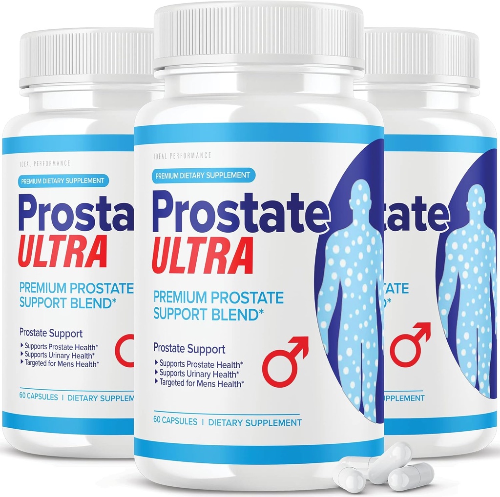 (3 Pack) Prostate Ultra doplňky pro muže Prostate Health Formule (180 Kapsle)