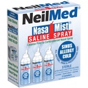 NeilMed NasaMist Isotonický Saline Spray. Sooth, hydratovat a vyčistit pomocí speciálně navrženého hrotu. 177ml. Obsahuje 3 NasaMist kanystry