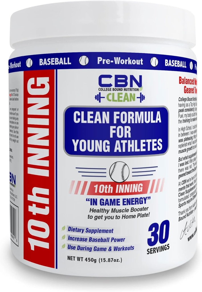 10. Inning - Hit dále, Házet tvrději, Spustit rychleji 124; Baseball & Softball Development & in- Game Energy! (30 Služeb)
