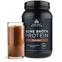 Starověké nutriční trava Fed, Cage Free, Bone Broth Protein Powder, 20g protein, Hydrolyzované kolagen Peptides, Keto & Paleo Friendly, Podporuje společné, Gut zdraví, čokoláda, 40 Služeb