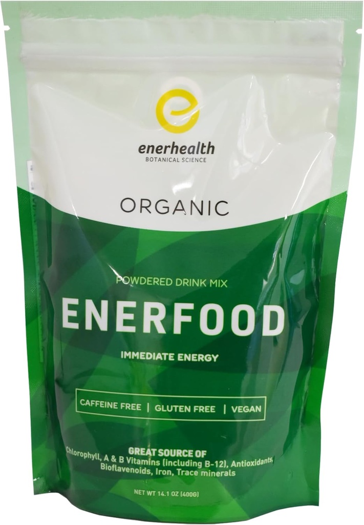 Botanika Enerfood Powerded Drink Mix - Směs 20 organických superpotravin bohaté na chlorofyl, vitaminy, antioxidanty, bioflavonoidy, železo, a minerály pro detox, Energy, Wellness - 14.1 oz