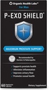 Organic Health Labs P- ExoShield Kompletní podpora prostaty se Saw Palmetto, 60 Veggie Kapsle