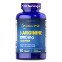 Puritan 's Pride L- Arinin 1000mg, dodatek stravy podporuje hladiny oxidu dusnatého a srdce a oběhové teplo, 100 denní zásobování, 100 tablet